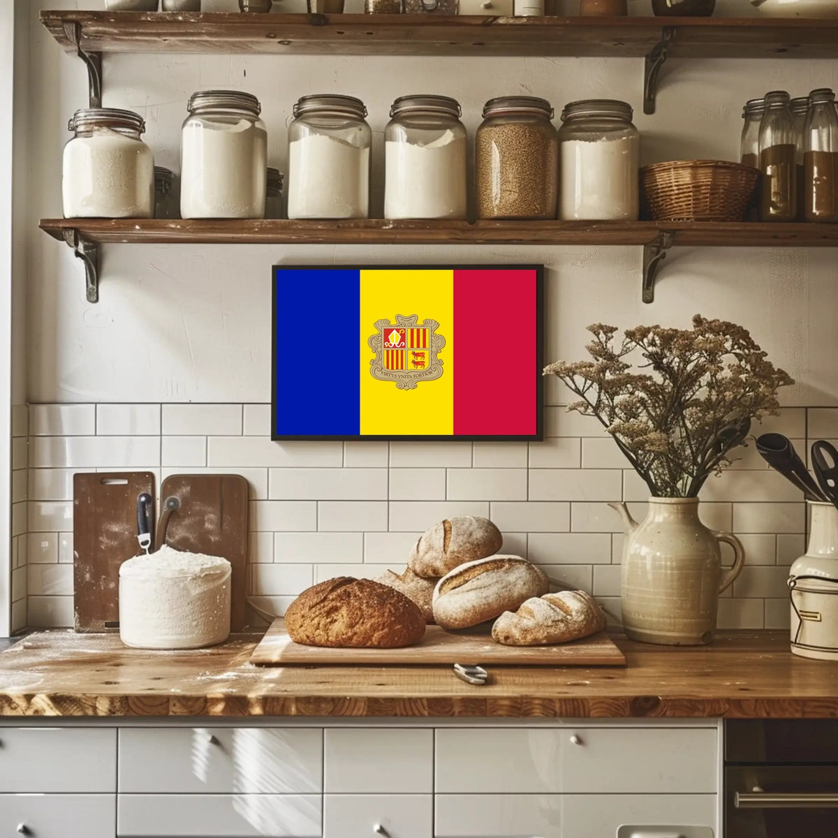 Andorra Flag Poster