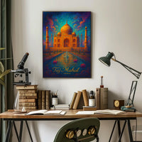 Taj Mahal India Poster