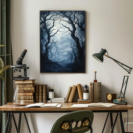 Enchanted Forest Mystique: Mystical Artistic or Pop Culture Poster