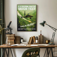 Northrop F-5 Freedom Fighter Poster PosterGoat