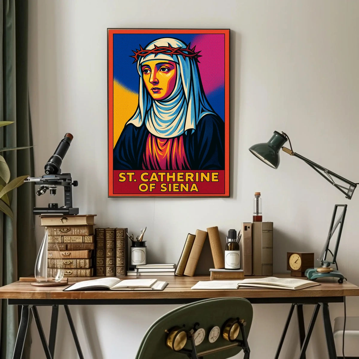 St. Catherine Of Siena Poster