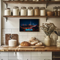 Berlin at Night Poster