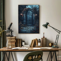 Enchanted Iron Gate Print: Cultural Heritage Poster