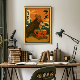 Ramen Bird Poster