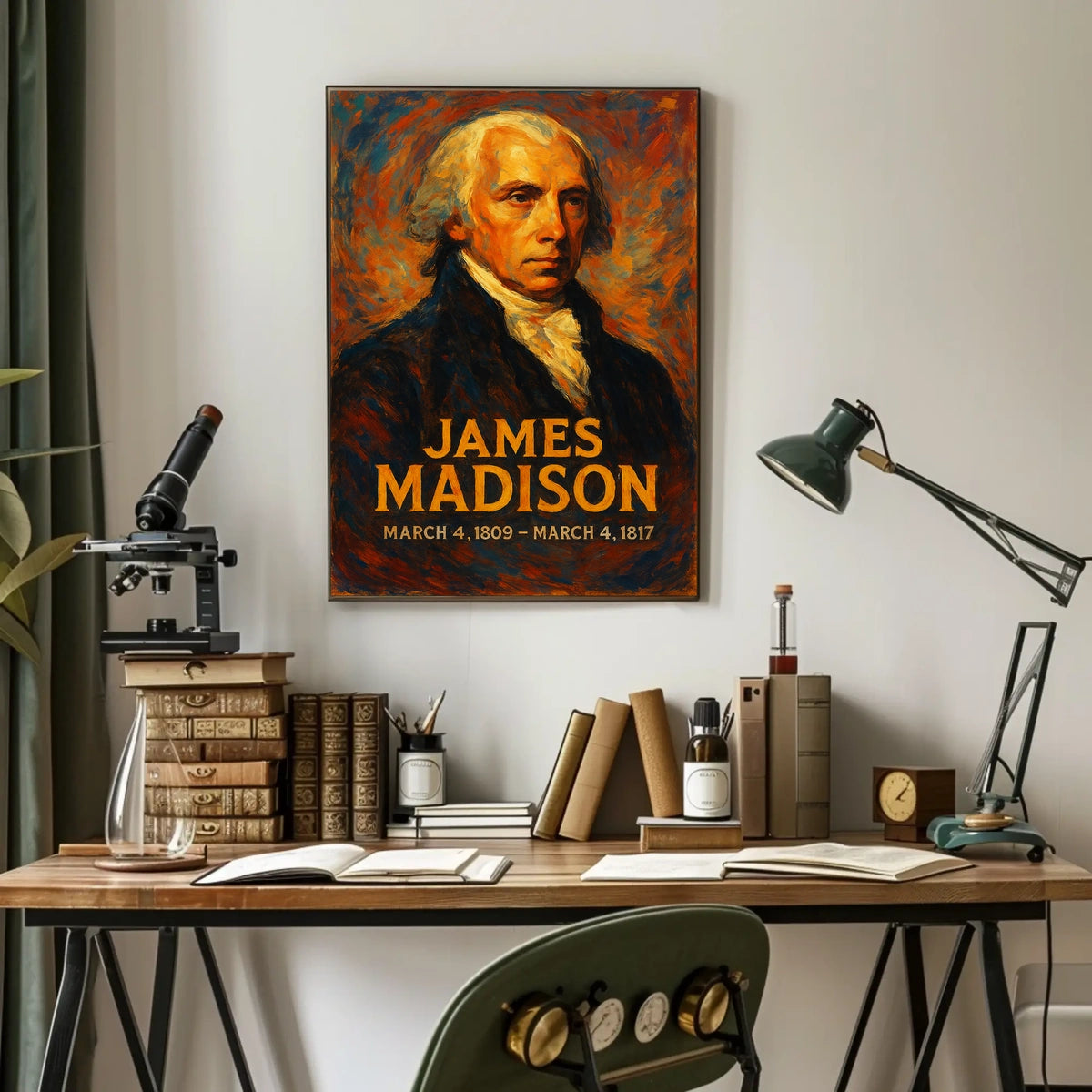 James Madison 4Th President Poster