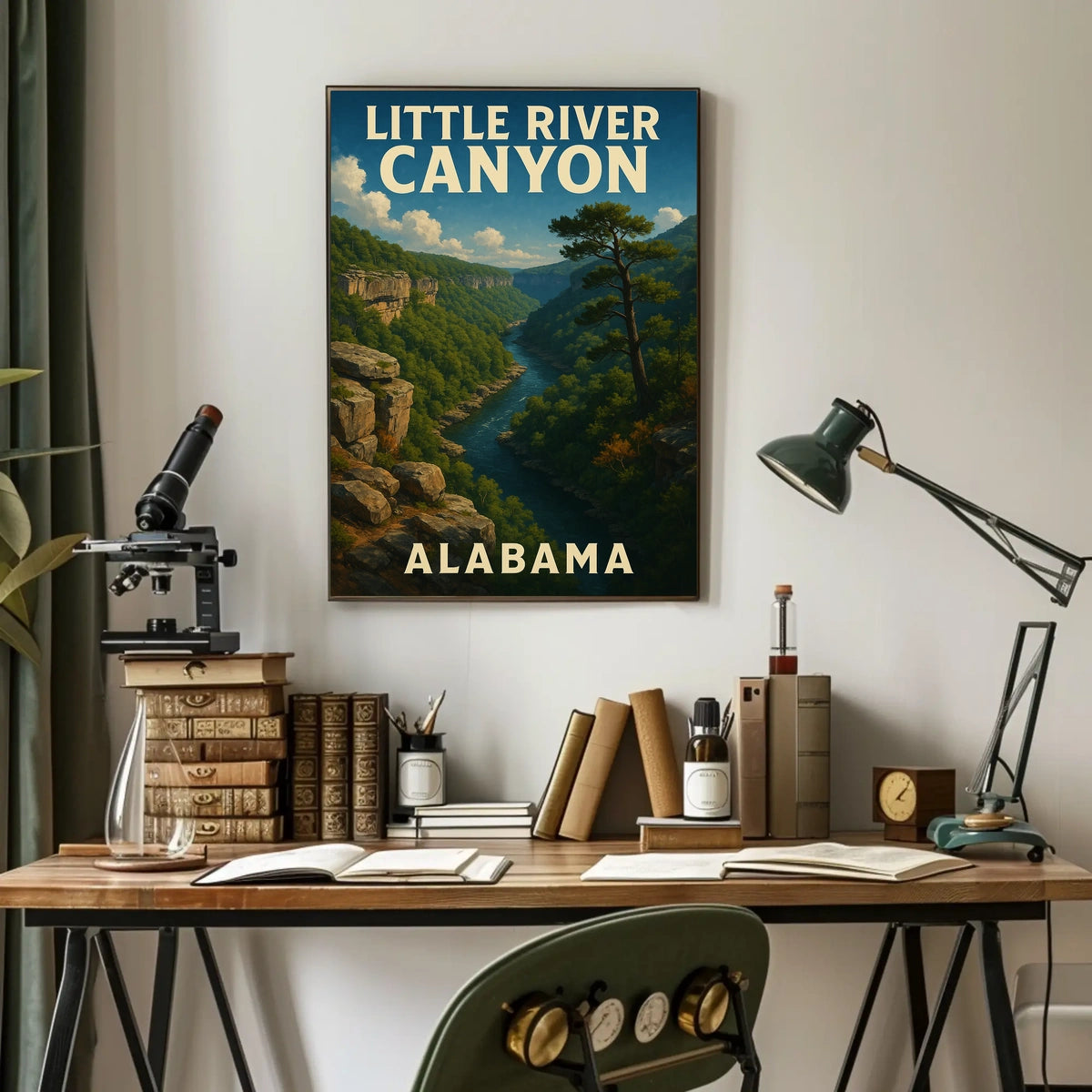 Little River Canyon, Alabama Poster