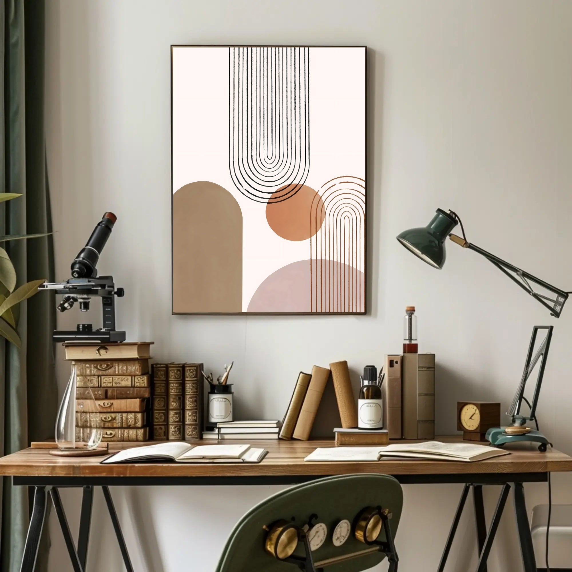 Abstract Harmony Poster