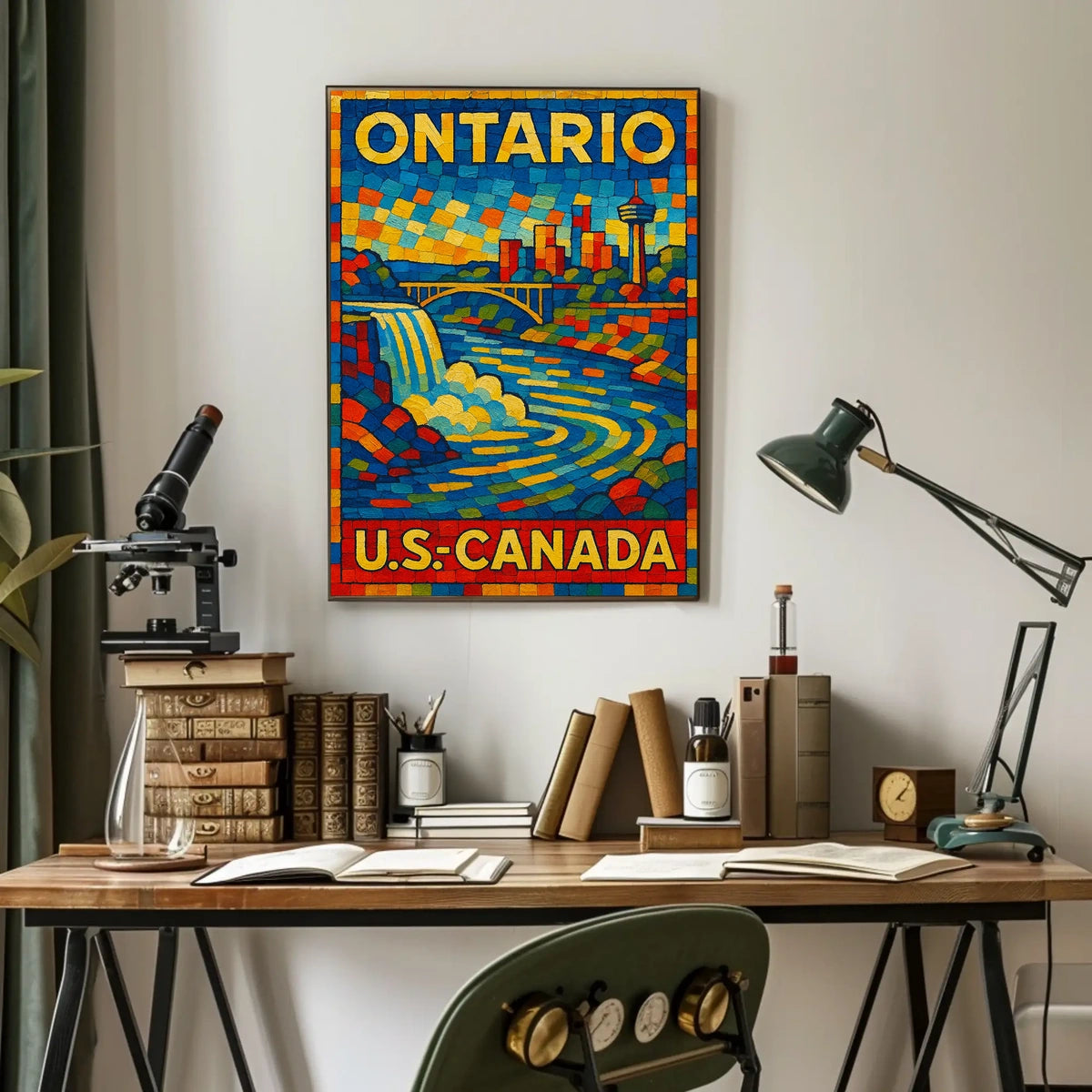Ontario U.S.-Canada Connection Poster
