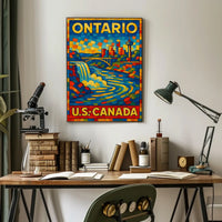 Ontario U.S.-Canada Connection Poster
