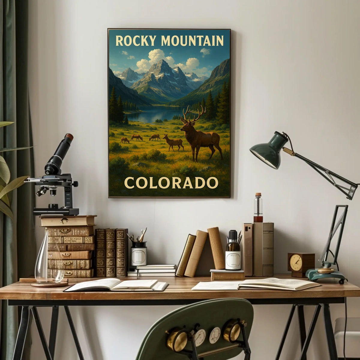 Rocky Mountain Majesty Poster