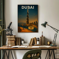 Dubai City Of Modern Marvels Modern Poster
