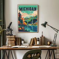 Michigan Scenic Landscape Poster
