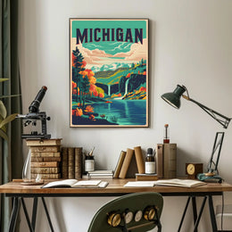 Michigan Scenic Landscape Poster