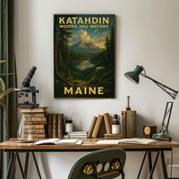 Katahdin Woods And Waters Poster