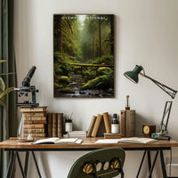 Tranquil Wilderness Travel Poster Print