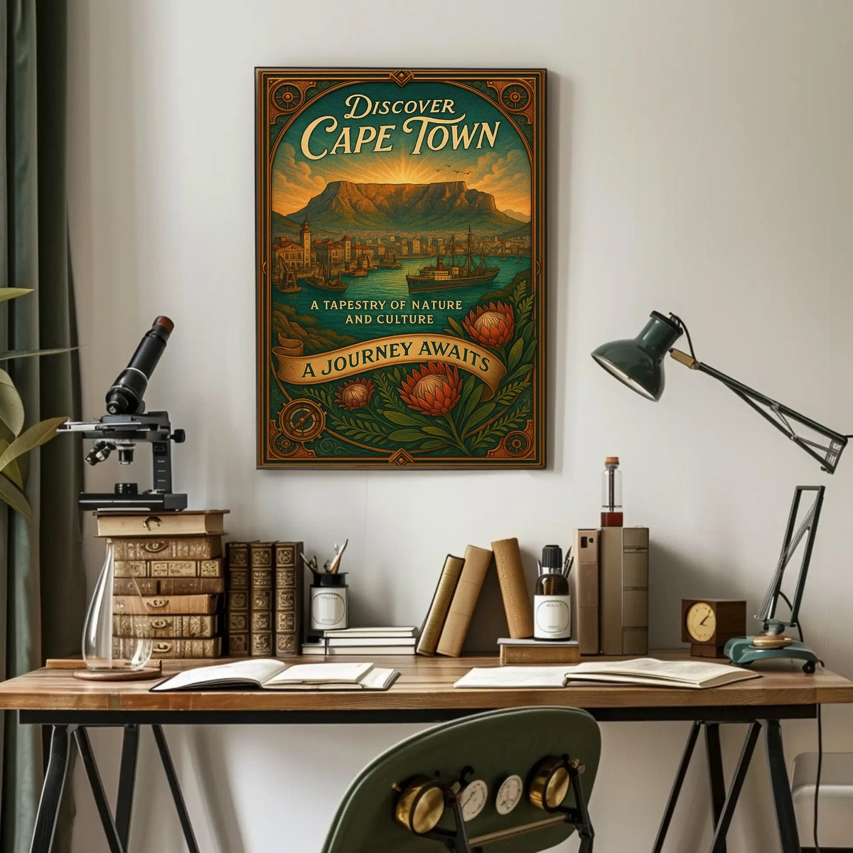 Discover Cape Town Poster