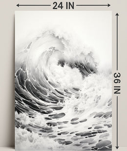 The Power Of The Ocean Poster