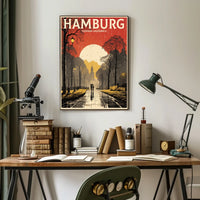 Hamburg Tierpark Hagenbeck Poster