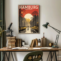Hamburg Tierpark Hagenbeck Poster