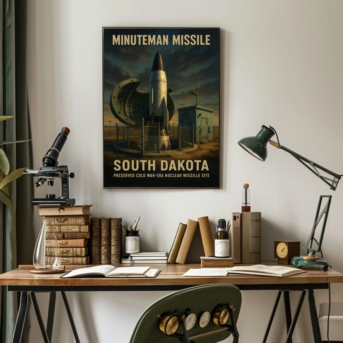 Minuteman Missile South Dakota Poster