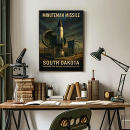 Minuteman Missile South Dakota Poster