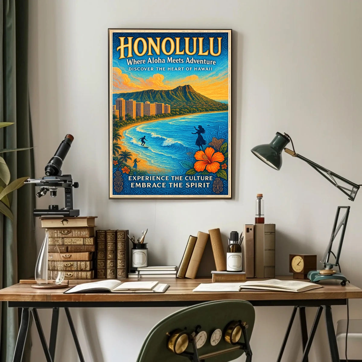 Discover the Heart of Hawaii Poster
