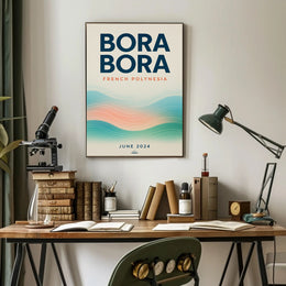 Bora Bora Travel Poster PosterGoat