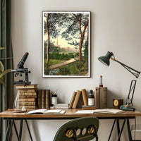 Scenic Landscape With Pathway Poster