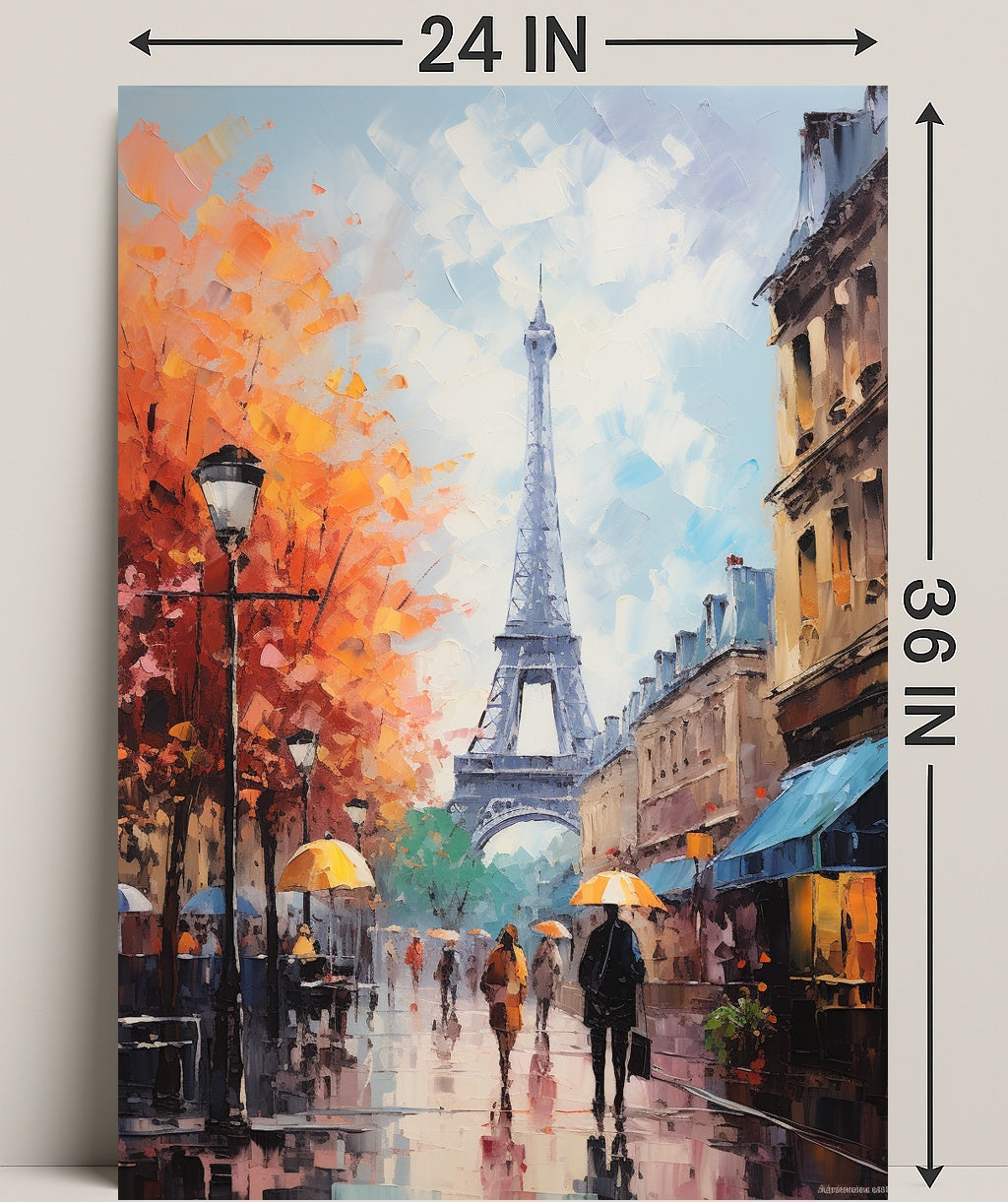 Autumn In Paris Poster