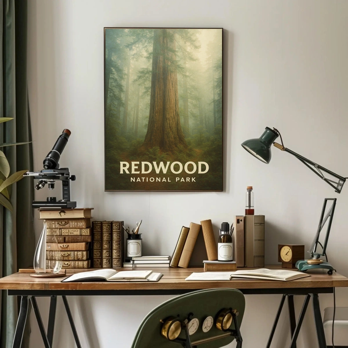 Redwood National Park Poster