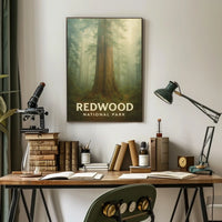 Redwood National Park Poster