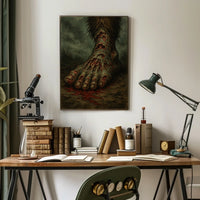 The Monstrous Foot Poster Cityscape Travel Wall Art