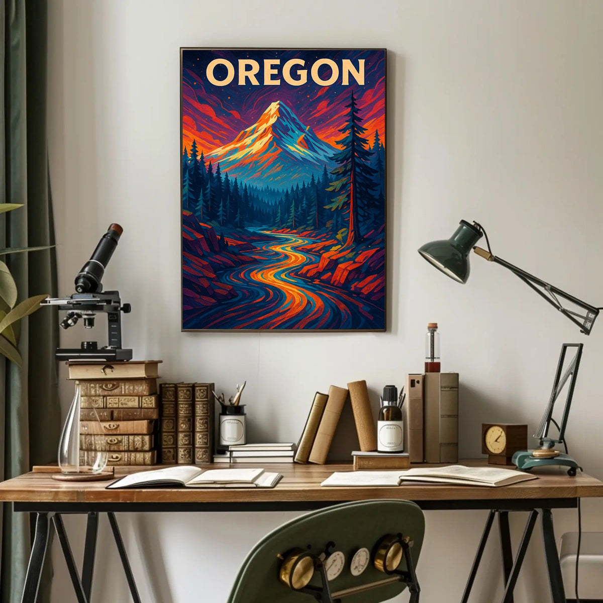Oregon Wilderness Poster