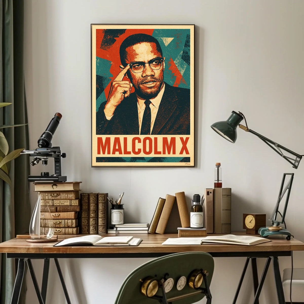 Malcolm X Poster