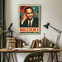 Malcolm X Poster