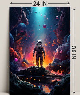 Cosmic Explorer Poster PosterGoat