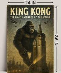 King Kong The Eighth Wonder of the World Poster PosterGoat