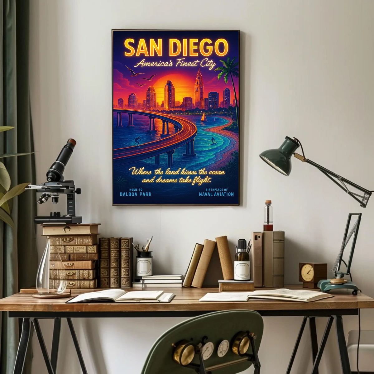 San Diego Americas Finest City Poster