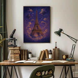 Dreamy Eiffel Tower Poster