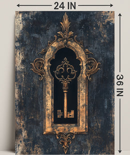 The Ornate Key Poster