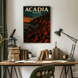 Acadia National Park Poster