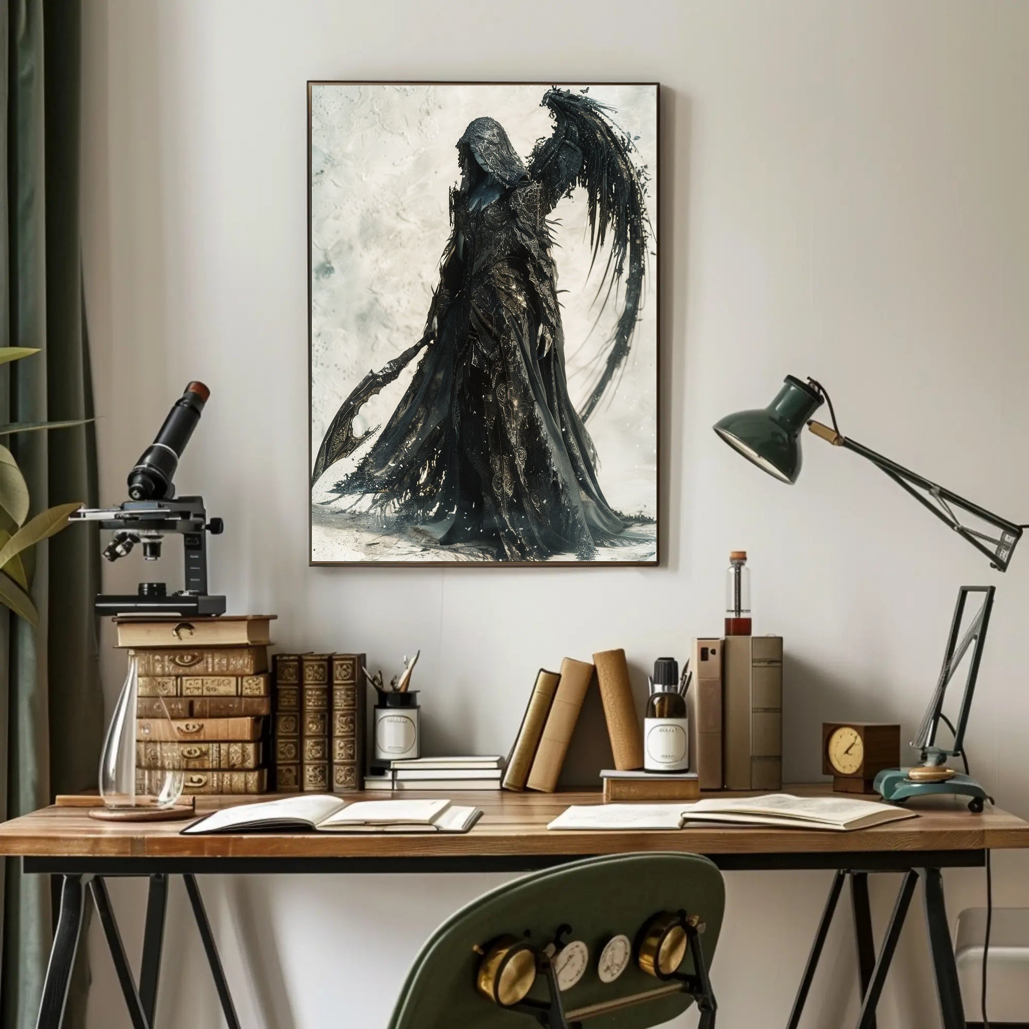 Dark Mythical Figure Fantasy or Mythology Poster PosterGoat