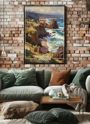 Vintage Poster - Oregon United States