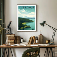 Isle Royale National Park Scenic Poster Wall Art