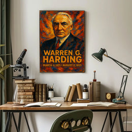 Warren G. Harding Poster