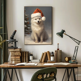 Festive Fox In Winter Wonderland Poster