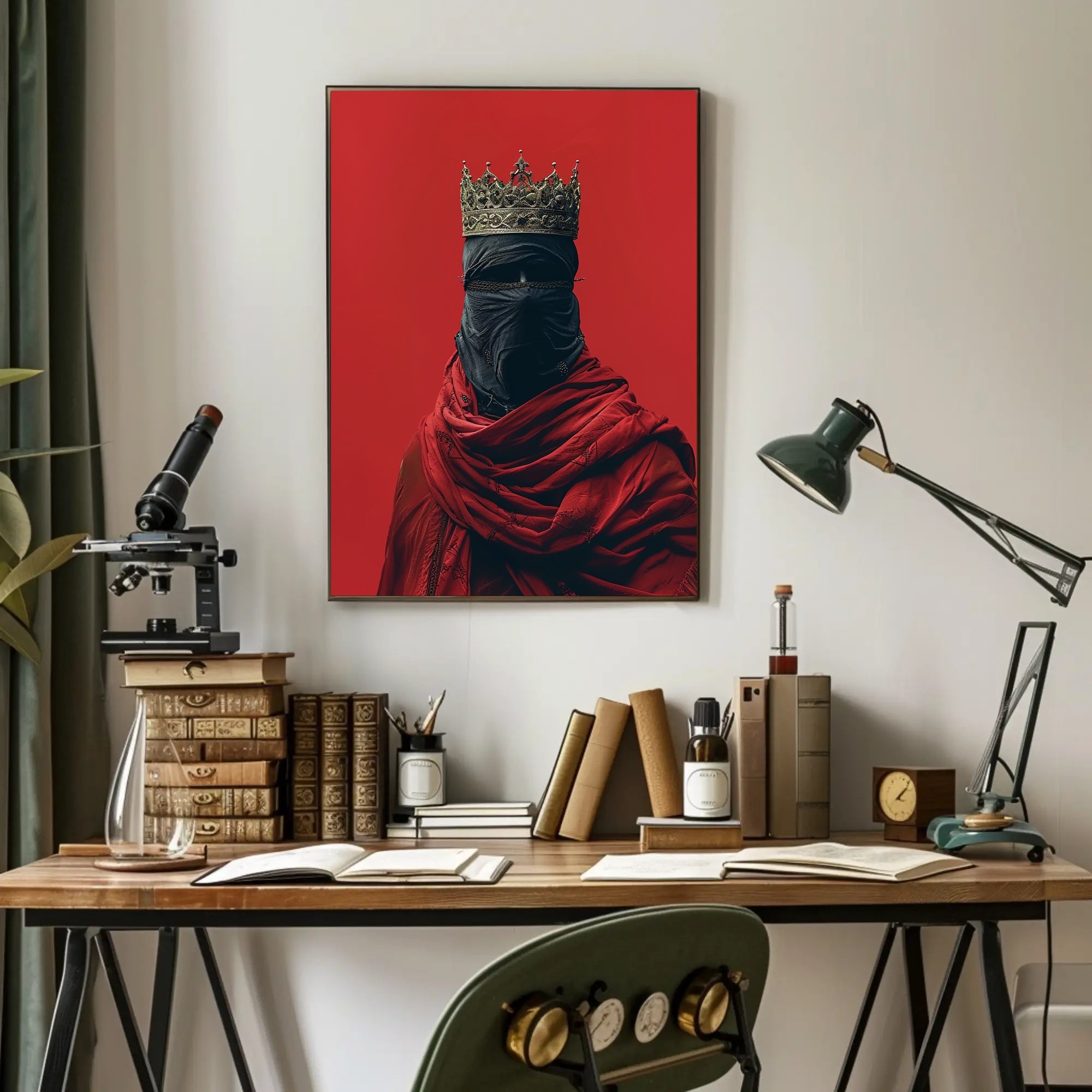 Regal Mystery Art Print Poster for Home Decor and  Inspiration PosterGoat