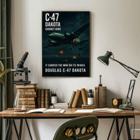 Douglas C-47 Dakota The Gooney Bird Poster
