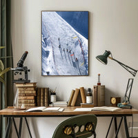 Winter Adventure On The Slopes Poster