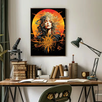 Dual Nature Surreal Fantasy Art Poster Print